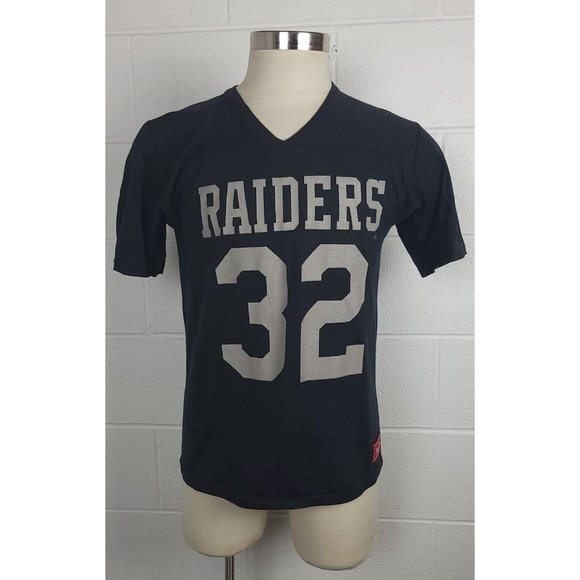 Vtg Rawlings Los Angeles Raiders Marcus Allen Tshirt Shirt Single Stitch USA M-L - Picture 1 of 11